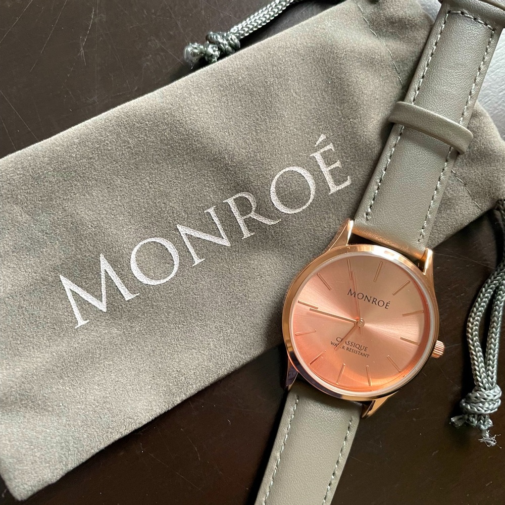 Monroe rose watch